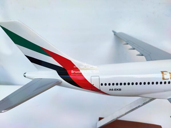 Model of A310-300 Emirates Airlines with detailed craftsmanship.